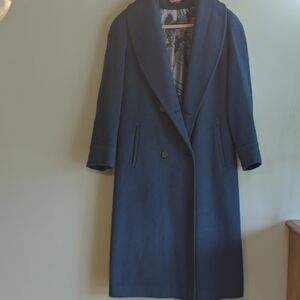 Vintage Alorna Pea Coat Teal Color